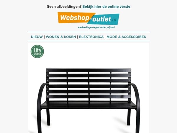 Tuinbank / Grondspot Verlichting / Partytent / Tuinstoelen / Kneeler Seat voor in de Tuin