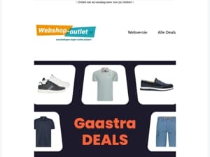 Gaastra-liefhebbers opgelet: je favoriete items zijn nú in de sale ⛵
