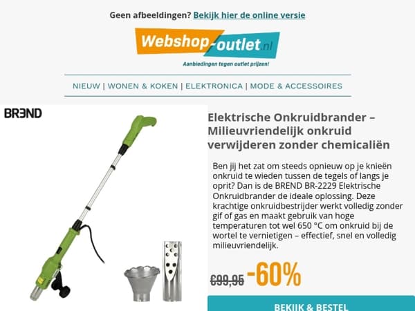 Onkruidbrander van Brend / Tuinslang met Haspel / Tuin Kniezitje van FlinQ / Flexibele Tuinslang / FlinQ Tuinverlichting