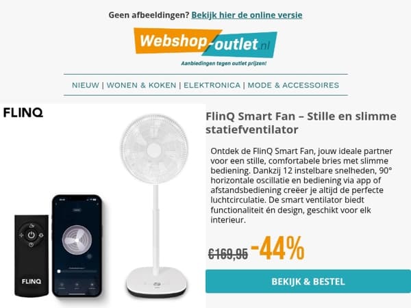 Smart Statief Ventilator van FlinQ / Tuinbank / Onkruidbrander / Insecten Horren / Prieel