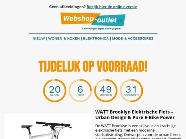 Stads E-Bike van deze week: strakker design, krachtigere ondersteuning!