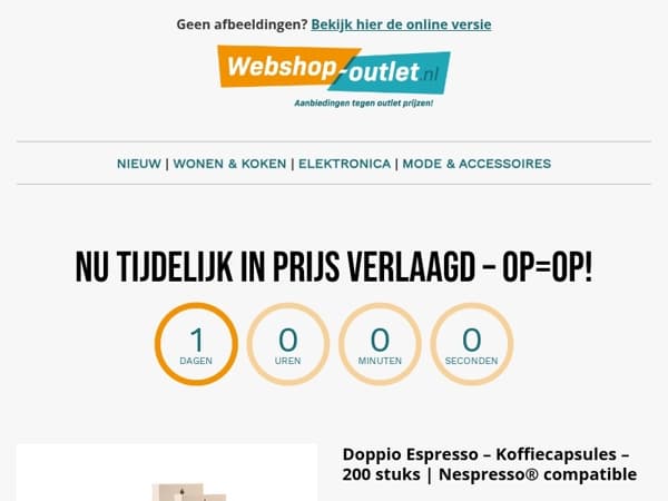 Nespresso®-fans opgelet: je favoriete cupjes nu goedkoper! 😍