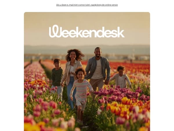 De lente komt eraan in Keukenhof