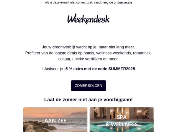 Laatste uren: De SOLDEN eindigen vanavond! ⏳