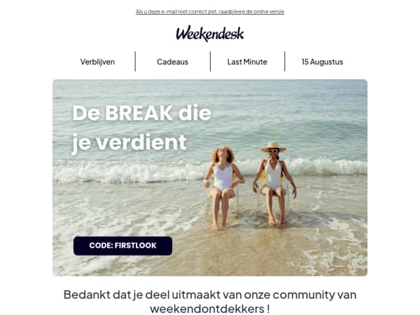 Hallo 💙 een klein extraatje, speciaal voor jou 🎁