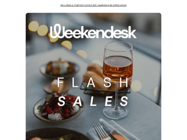 Exclusieve deals met diner inbegrepen