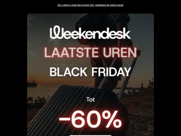 ⏰ Laatste uren van Black Friday, mis het niet!