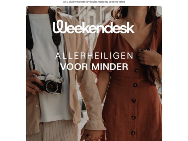 Herfstplannen om er even tussenuit te gaan!