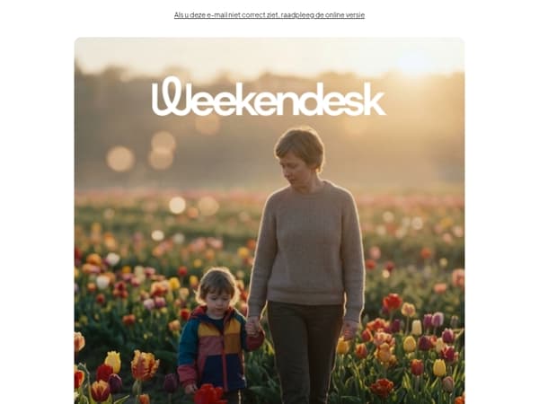 Het tulpenseizoen staat op het punt te beginnen