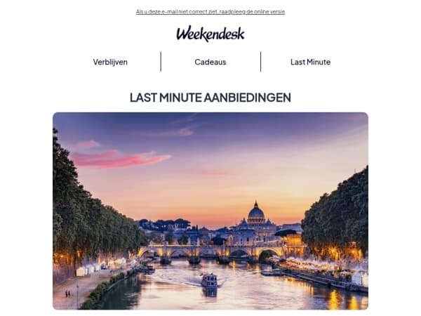 ⏲ Last minute uitjes: Voor minder dan €100