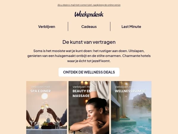 🌿 Neem de tijd, geniet van het moment