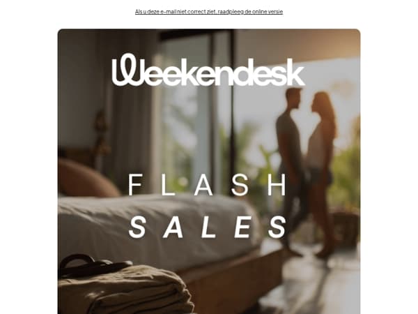 Romantische deals, alleen deze week