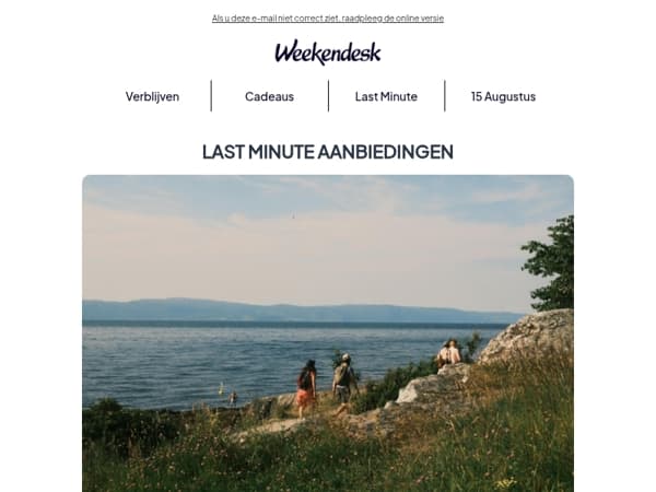 🚨Last minute uitjes: vanaf €62 voor twee