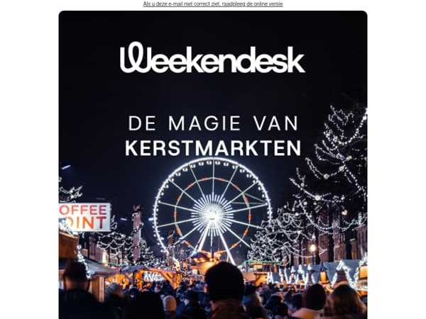 De mooiste kerstmarkten en bestemmingen ontdekt!
