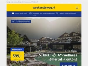 🇦🇹✨ Ontdek de magie van Oostenrijk: 4 dgn in een LUXE 4*-wellnesshotel + ontbijt + dagelijks 5-gangendiner + GRATIS fietsverhuur v.a. €399 p.p. + MEER deals! 😱