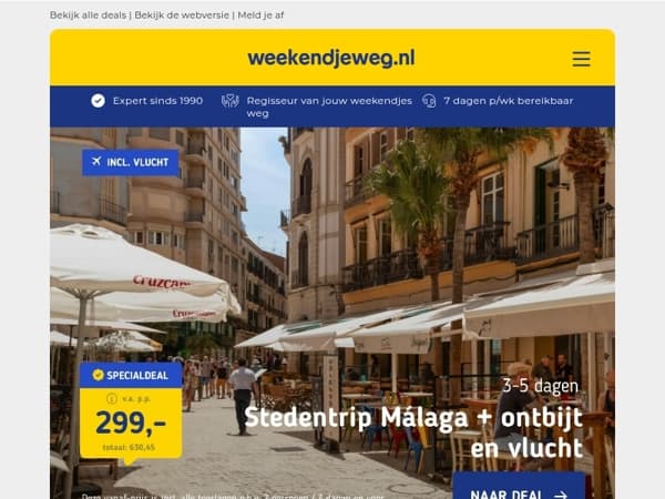🔥 Citytrip-deals: nú boeken = voordelig weg! ✈️
