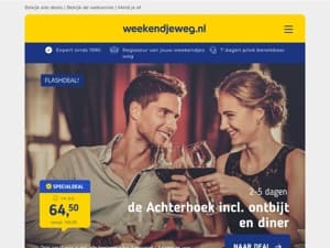 Winter Specials | Stedentrips & nog veel meer