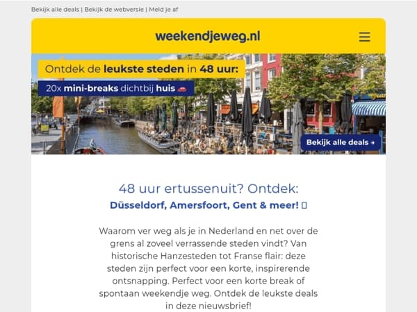 🚗 Stedentrips dichtbij: de leukste steden voor 48 uur plezier!