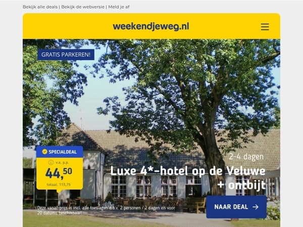 💚 Natuur Deals: ontdek de Veluwe, Ardennen of Tirol voor een prikkie! 🤩