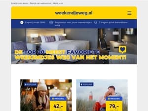 🚞 Reis naar de meest geliefde bestemmingen: 2 dgn Antwerpen v.a. 44,50 | 3 dgn Texel + diner v.a. 79 & meer!