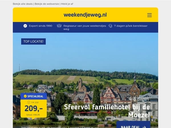 ✨ Magische Moezel: Ontdek onze mooiste verblijven vanaf 129 p.p.!