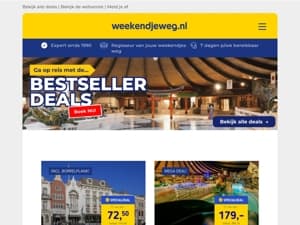 BESTSELLERS! 🔥 4*-hotel Den Bosch + ontbijt + borrelplank v.a. €72,50 p.p. | All-inclusive bij de Bonte Wever v.a. €179,- p.p. & nog veel meer!