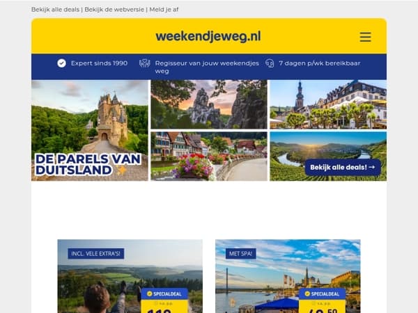 🇩🇪 Parels van Duitsland: Sauerland, Moezel, Düsseldorf & meer v.a. €39,50 p.p.! 😱✨