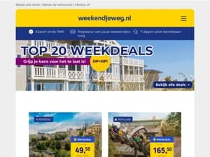 ⚡️ Pak je Korting NU! Deze 20 deals zijn RAZEND POPULAIR! 🔥 4*-Hilton Luxemburg, Slagharen, Lake Resort Beekse Bergen & nog veel MEER!