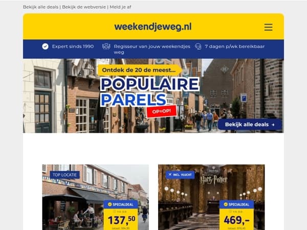 🌟 Populaire Parels: 3 dgn Ootmarsum + ontbijt, 2(!)x 4-gangen dagmenu & extra's v.a. 137,50 p.p. & MEER! 😍