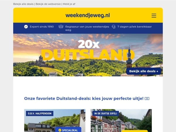 ✨ Van kastelen tot gezellige steden: ontdek Duitsland vanaf SLECHTS 39,50 p.p.! 🇩🇪😱