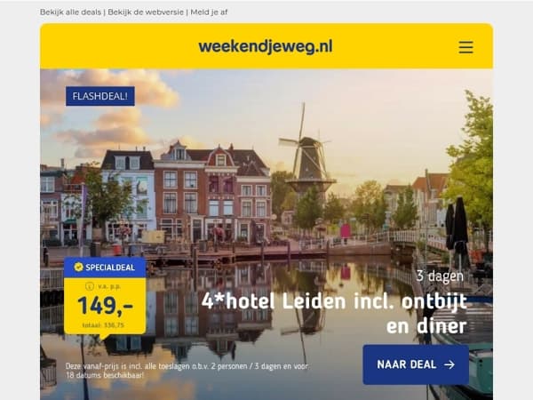 3x KUST specials in eigen land + ontbijt & meer v.a. SLECHTS 34,50 p.p.! 🌊☀️