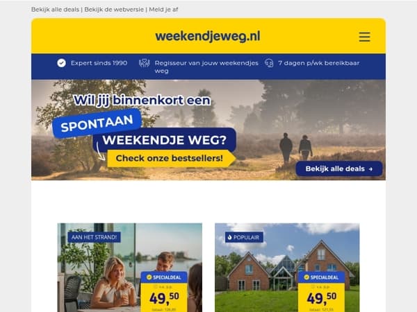 Whoop, ga er spontaan opuit met onze bestsellers! ❤️