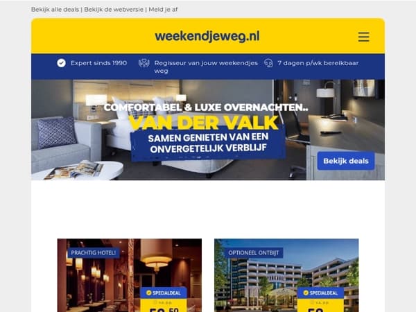 ✨ Even helemaal weg: Comfort & Luxe bij Van der Valk ✨