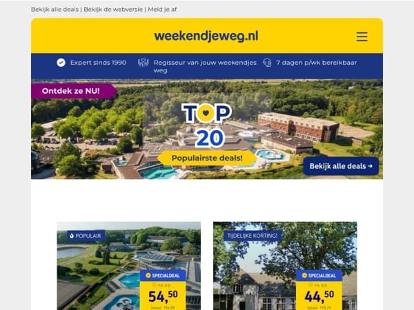 🚀 TOP 20: ontdek de allerbeste deals van afgelopen week! 🤩
