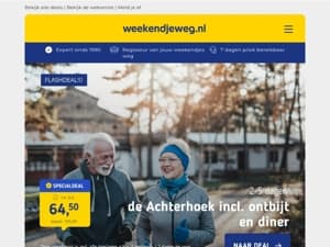 de Achterhoek incl. ontbijt en diner v.a. €64.50 per persoon | 4*-stedentrip Lissabon + vlucht&ontbijt v.a. €200.9 per persoon & meer