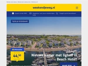 🐚 Kust specials! ✨ Boek NU: Flashdeal Beach Hotel Zuid-Holland €44,50 p.p. | Gloednieuw 4*-duinhotel Noord-Holland €54,50 p.p. | Luxe 4*-hotel Zuid-Holland €44,50 p.p. 🤯