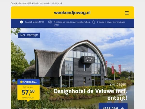 4*-Designhotel de Veluwe + ontbijt v.a. 57,50 | Formule Grand Prix Oostenrijk + vervoer 569 p.p.! 🏁