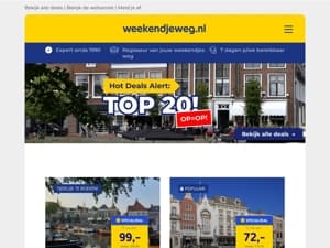 🔥 Hot Deals Alert! 🔥 3 dgn Dokkum + ontbijt & 2-gangendiner v.a. 99,- p.p. | 4*-hotel Den Bosch + ontbijt & borrelplank v.a. 72,- p.p. | Luxe 4*-hotel Zeeland + ontbijt v.a. 39,50 p.p.!