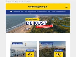 🌊 Een weekendje weg aan of nabij de kust! 🐚 Beach Hotel Zandvoort v.a. 42 | Egmond aan Zee v.a. 49,50 & meer!