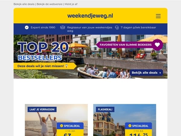 Slimme boeker, deze deals wil je niet missen! 😱 4*-Surprise hotel Den Haag v.a. 63,- | 4*-hotel Normandië + ontbijt v.a. 114,75 & MEER!