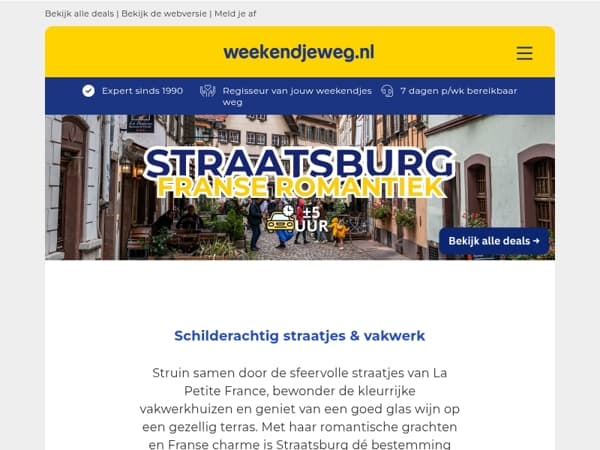 ❤️ Romantisch weekendje weg? Vakwerkhuisjes & wijngaarden op minder dan 5 uur van Utrecht! 🚗✨