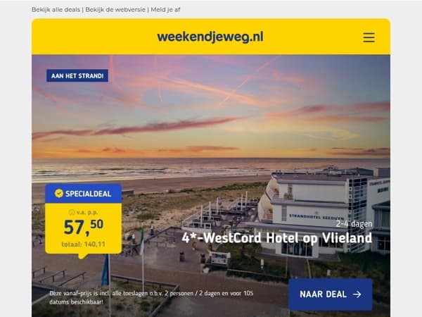 Zin in een mini-vakantie? ✨ Ontdek 3x de Waddeneilanden vanaf €57,50 p.p.! 🌊
