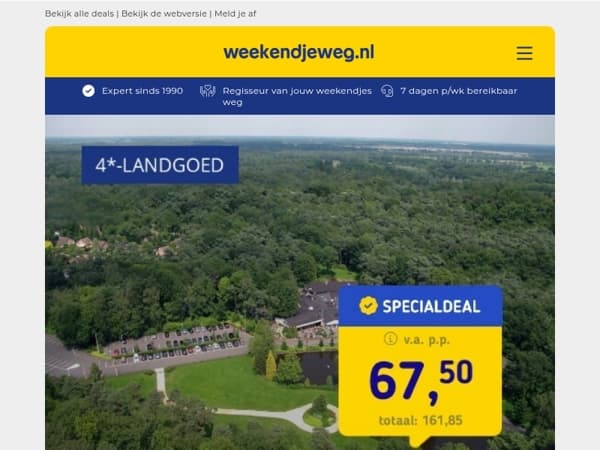 Uniek gelegen hotel op de Münsterberg + uitzicht op de Rijnvallei v.a. 369 | 3 dgn 4*-wellnesshotel Twente + ontbijt en 3-gangendiner v.a. 109,50 p.p.!
