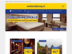 💥 Nu POPULAIR: Van der Valk Hotel Gorinchem + vele extra's €112,10 pp | 4*-hotel hartje Amersfoort + ontbijt €64,50 pp & MEER!