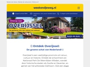 💚 Overijssel: Een verborgen parel vol natuur en historie ✨ - Boek nu vanaf SLECHTS 34,50 p.p.! 😱