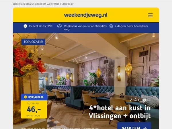 Boek alleen vandaag nog onze ledendeal: Overijssels Vechtdal v.a. 39 p.p.! 😱