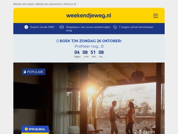 ⏰ LAATSTE KANS: Safari Hotel Beekse Bergen 🦁🦒 v.a. 104,50 p.p. OF Vakantiepark Dierenbos 🌳🐐 v.a. 363,75!