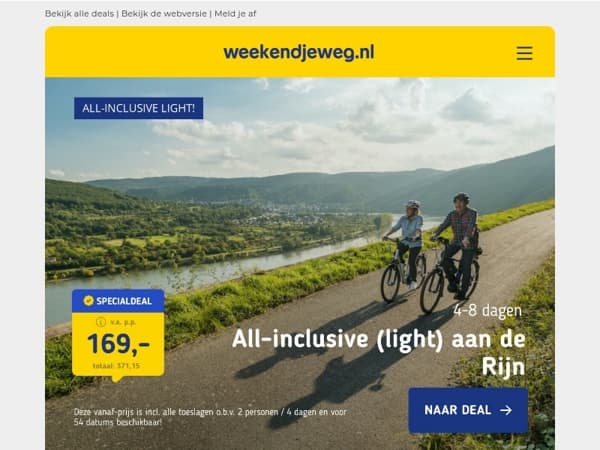 Weekendje weg naar Duitsland? 🇩🇪 Profiteer nú van stuntprijzen! 💥
