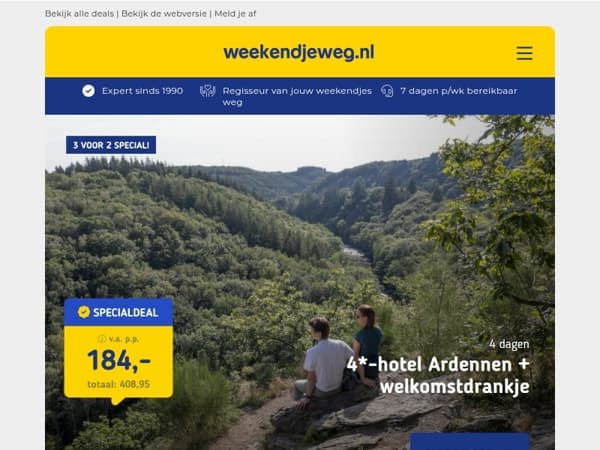 🌲 Van de Ardennen tot de Moezel: voor welke natuur-deal ga jij?