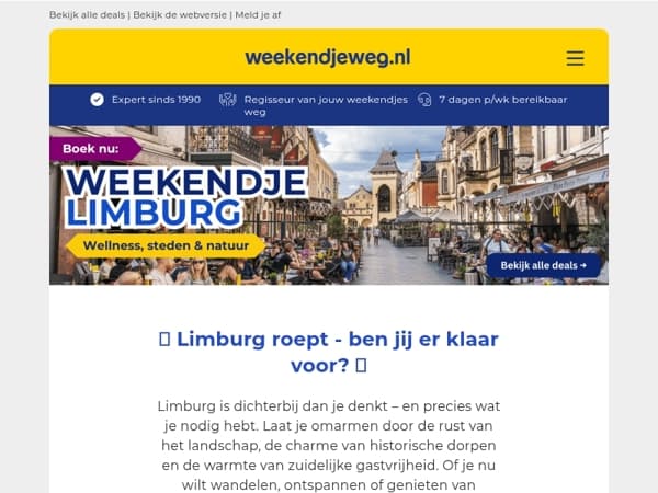 ✨ Zuidelijke charme & rust: ontdek Limburg tijdens een weekendje weg! 💚